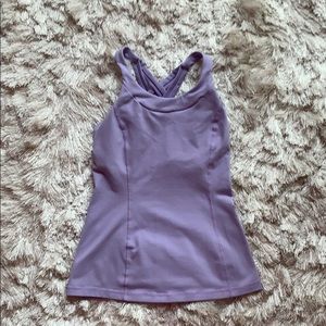 Lululemon cross back tank top
